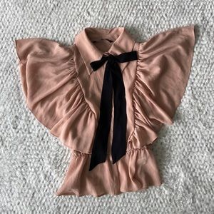 Blush Buttoned blouse